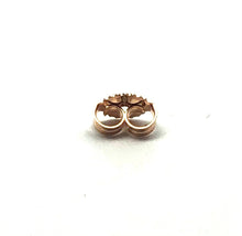 14K solid rose gold earring backing, SKU# 15-27-1809