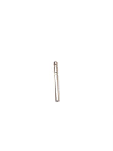 14K solid white gold earring post, SKU# 12-28-509