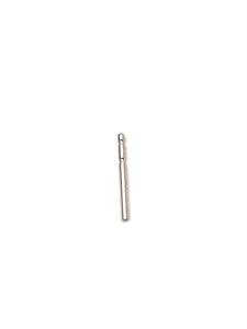 14K solid white gold earring post, SKU# 12-28-509