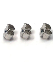 14K solid white gold ear backing, SKU# 12-27-1805