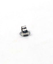 14K solid white gold ear backing, SKU# 12-27-1805
