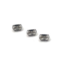 14K solid white gold ear backing, SKU# 12-27-1805