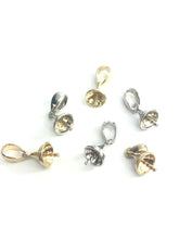 14K Yellow Gold & White Gold Bail Sku#TP-035