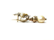 Antique, Natural pearl earrings, GIA Certificate,  SKU#110208635262