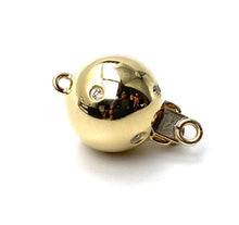14K solid yellow bail w/ 0.05 carat diamonds, SKU# A375-L4