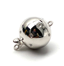 14K solid white gold bail w/ diamonds, SKU# A102-L4