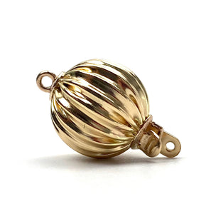 14K 10.92 mm solid yellow gold clasp, SKU# A011 C