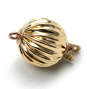 14K 10.92 mm solid yellow gold clasp, SKU# A011 C