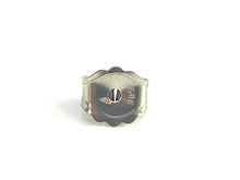 Solid White Gold Earring Back, Sku#12-27-510