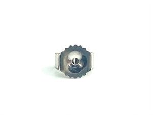 14K White Gold Earring Back, Sku#12-27-1805