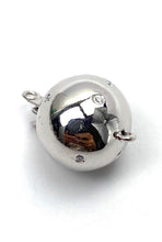14K 14.75 mm solid white gold bail w/ 0.1125 carat diamonds, SKU# A102B-L4