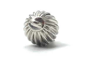 14K solid gold white gold clasp, SKU# A007-C-W