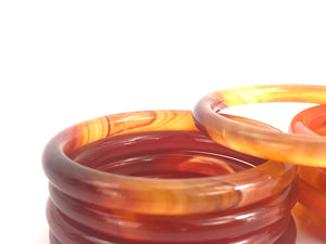 6 - 7 mm baby jade bangle , SKU# BG18