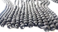 Lava Rock Bead Strands