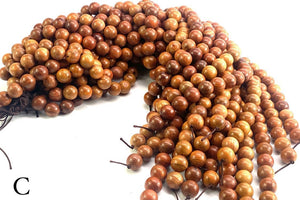 Sandalwood Bead Strands