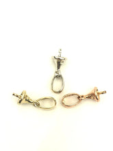 14K yellow gold , white gold , rose gold bail sku#TP-156