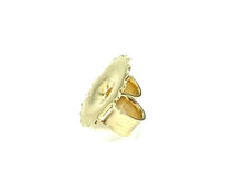 14K Solid Gold Ear Nut Medium Large, Sku#11-27-10