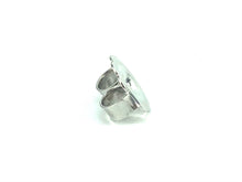 14K White Gold Ear Nut FP Jumbo, Sku #12-27-20