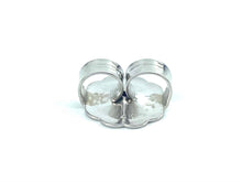 14K White Gold Ear Nut FP Jumbo, Sku #12-27-20