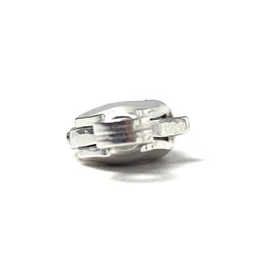 14K solid white gold lobster claw clasp, SKU# 12-17-409