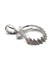 14K solid gold, white gold and rose gold shell pendant with bail, SKU# TP- 058