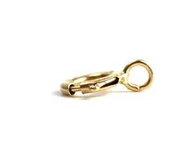 14K 4.95 mm solid yellow gold clasp, SKU# 11-75-190