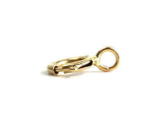 14K 4.95 mm solid yellow gold clasp, SKU# 11-75-190