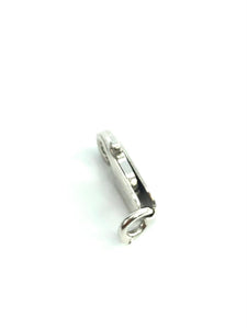 14K White Gold Lobster Claw Clasp Sku# 12-17-434