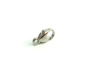14K White Gold Lobster Claw Clasp Sku#12-17-401