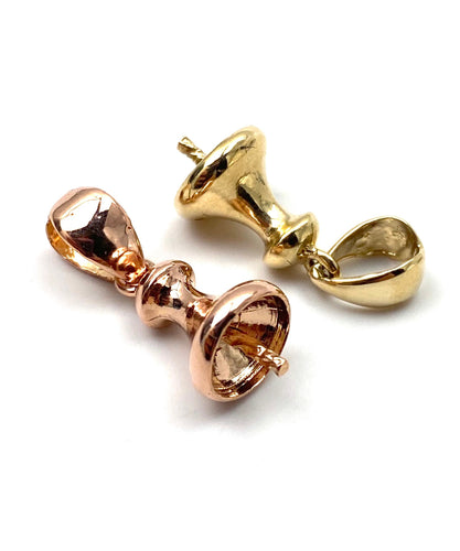 14K solid yellow gold and rose gold, SKU# TP-027