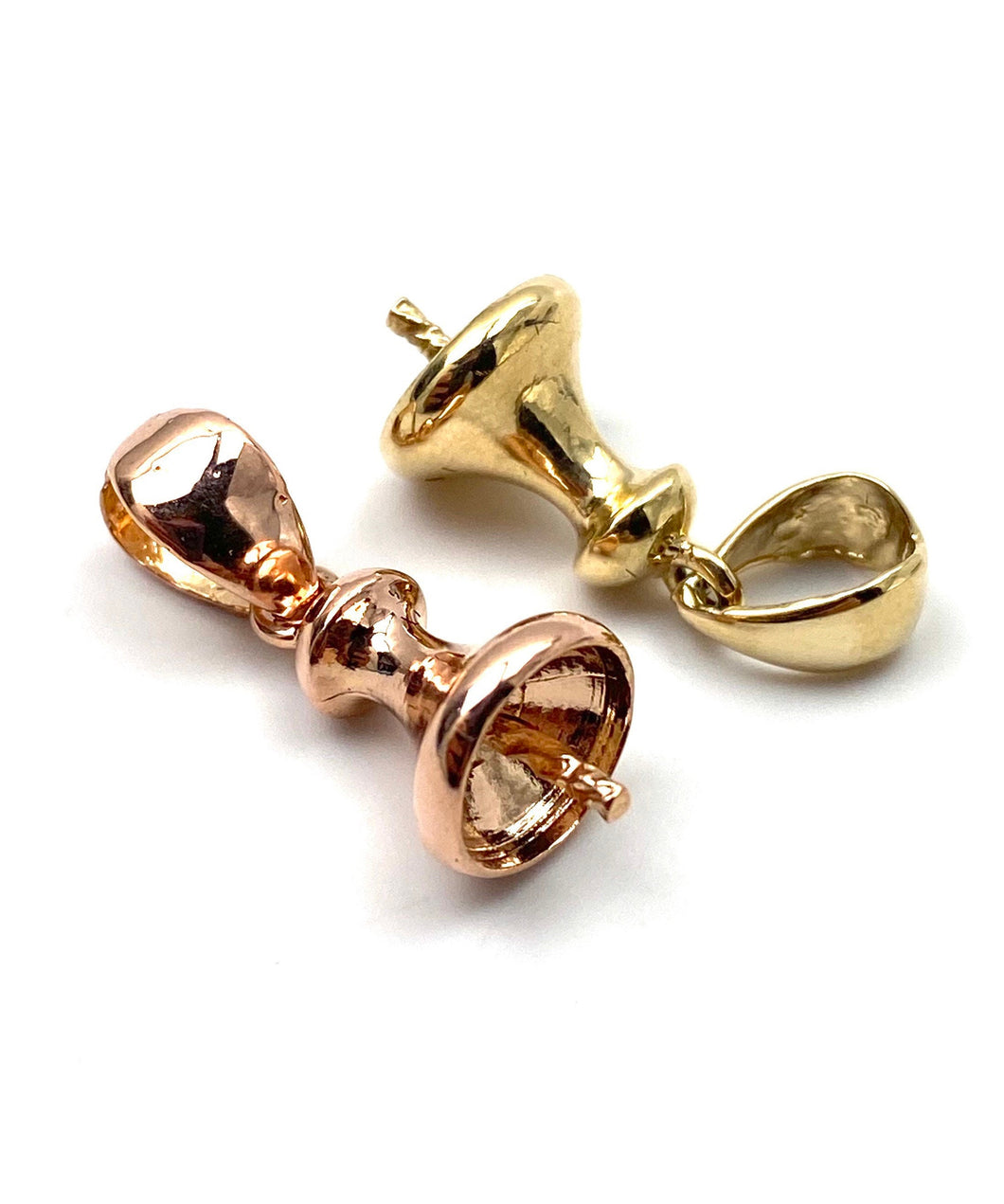 14K solid yellow gold and rose gold, SKU# TP-027