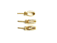 14K solid yellow gold bail , SKU# 20099-18K