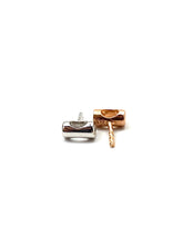 14K solid yellow gold, white gold, yellow gold bail, SKU# TP-213