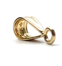 14K solid yellow gold pendant loop, SKU# 11-55-12