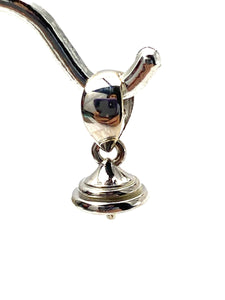 14K solid yellow gold, white gold and rose gold bail, SKU#TP-009