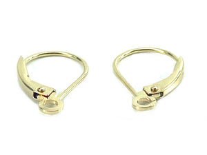 14K Lever Back Ear Wire, Sku#11-29-234