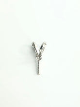 14K White Gold Bail