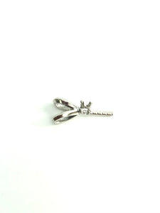 14K White Gold Bail