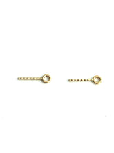 14K Y Eye Screw Pearl Peg