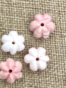 Conch Shell Flower Beads, 100% Conch, Conch Beads, Sku#M27