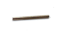 14K solid white gold ear post 11 threaded, SKU# 12-28-9C