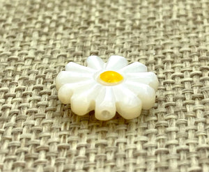 Mother Of Pearls Sunflower Beads, Sku#M56