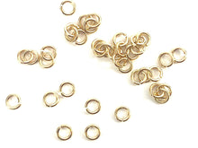 14K Solid Gold 4mm Jump Ring, Sku#11-41-4