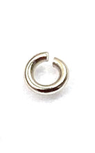 14K solid white gold jump ring, SKU# 12-41-1