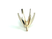 14K Yellow Gold Setting 6 Prong Sku#919-3.0