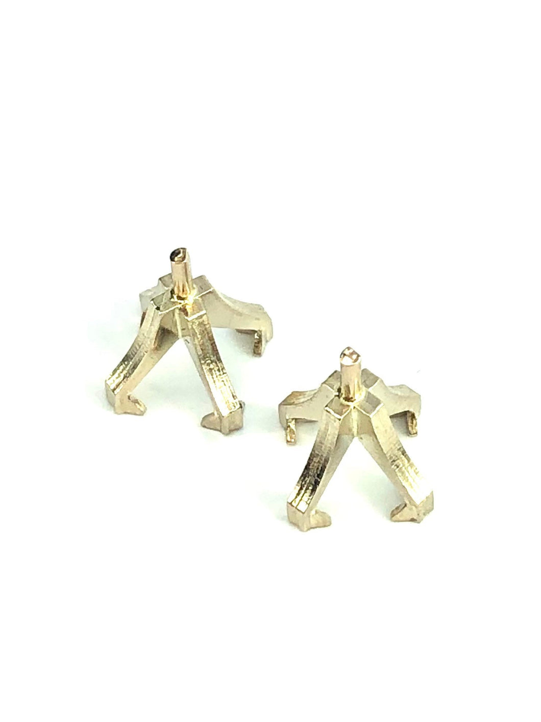 14K Yellow Gold SQ Center W/Peg Sku#1.0CT971-5.5