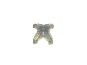 14K White Gold SQ Center W/Peg V-End Sku#75CT SO38P 5 VS