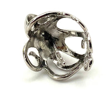 14K solid white gold bail, SKU# TP-078
