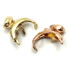 14K solid yellow gold and rose gold bail, SKU# TP-049