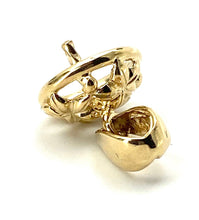 14K solid yellow gold bail, SKU# TP-008
